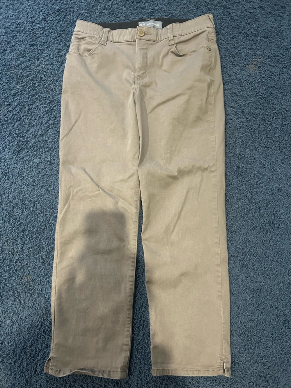 Wit & Wisdom gray straight pants